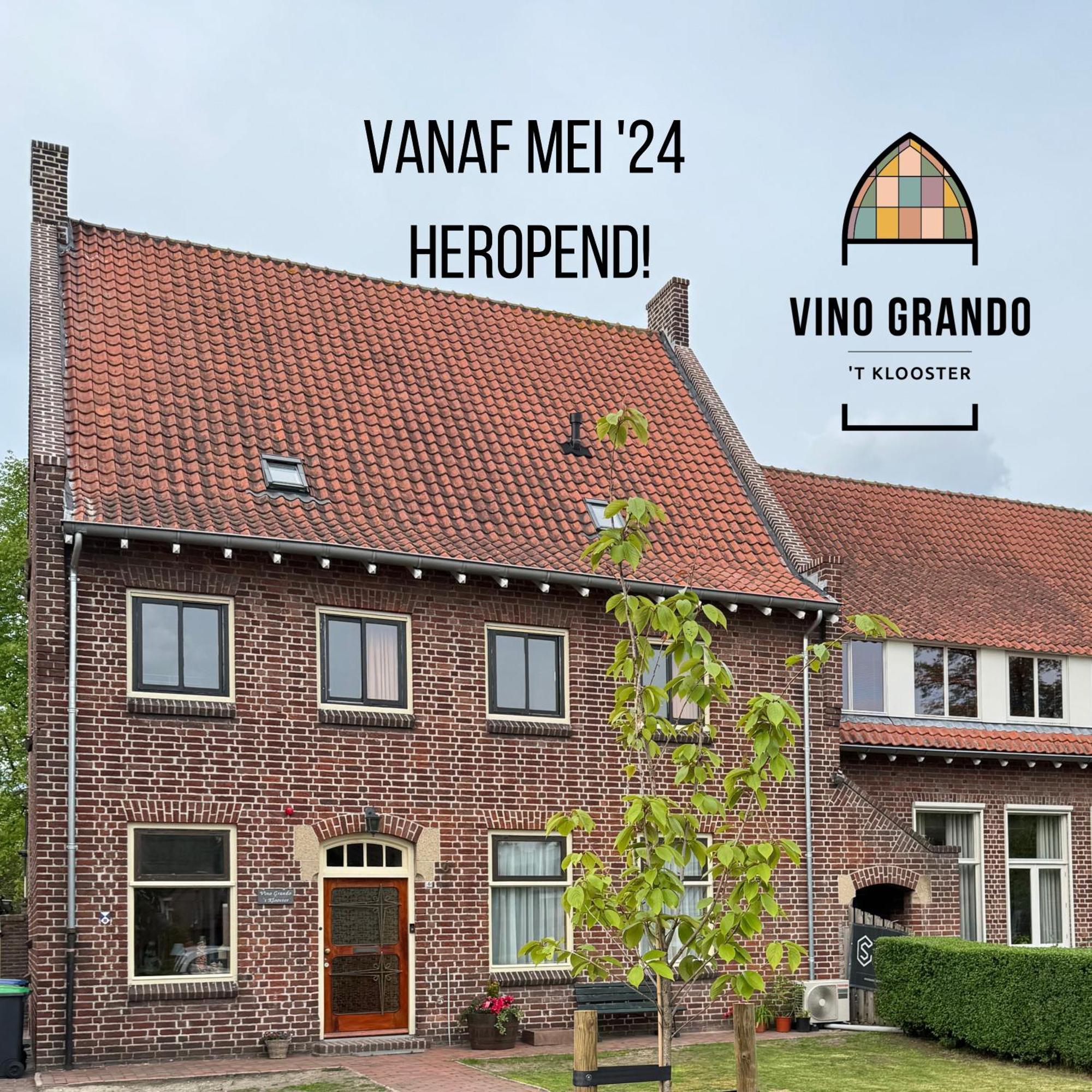 Vino Grando 'T Klooster Bed & Breakfast Odiliapeel ภายนอก รูปภาพ